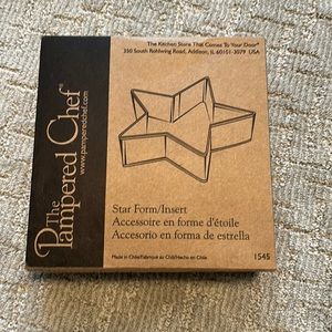 Pampered chef star form/insert #1545